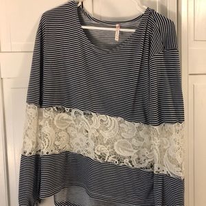 Casual Long Sleeve Top — vintage